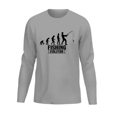 Fishing Evolution Men Long Sleeve Shirt